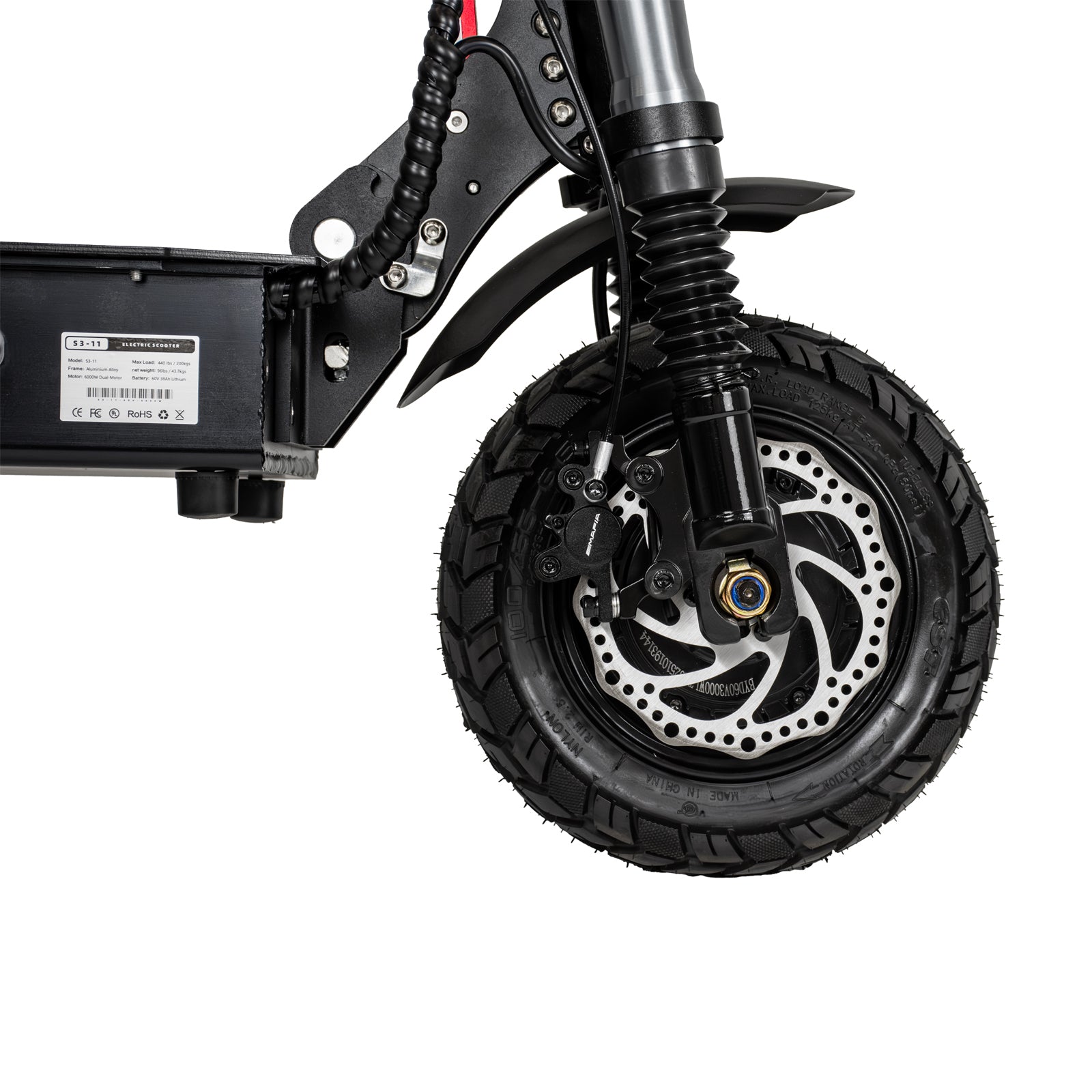 Boyeuda s3 front wheel