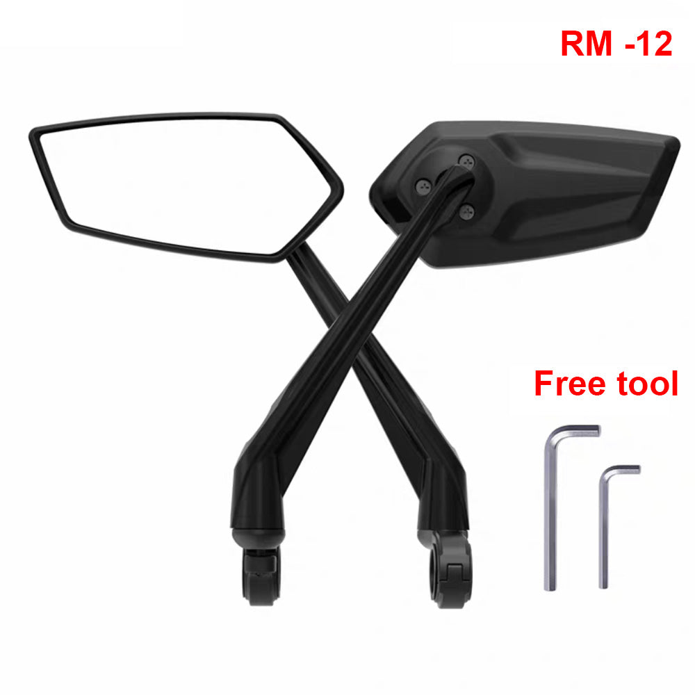 High-Definition Anti-Shake Rearview Mirror(RM12) for scooter & bike